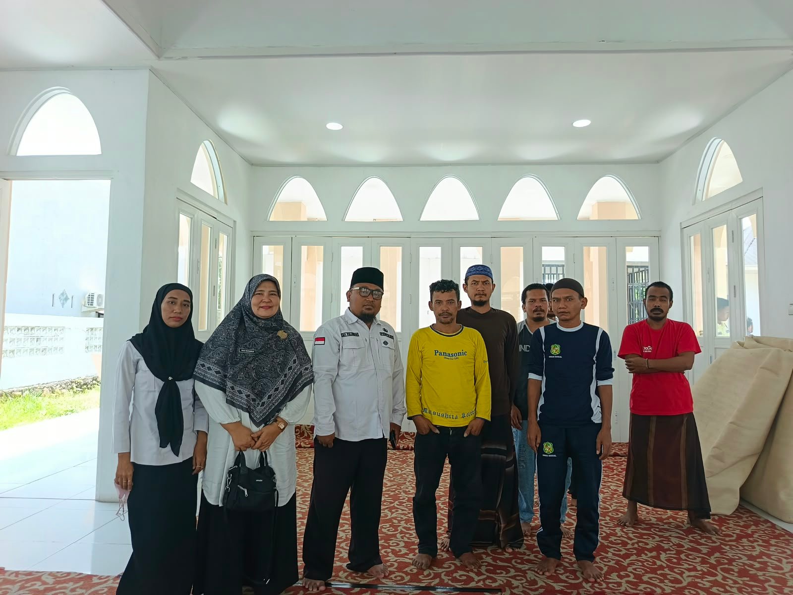 Di Rumah Perlindungan Sosial, Penyuluh Agama Islam Kemenag Medan Ajak Peduli Sesama -